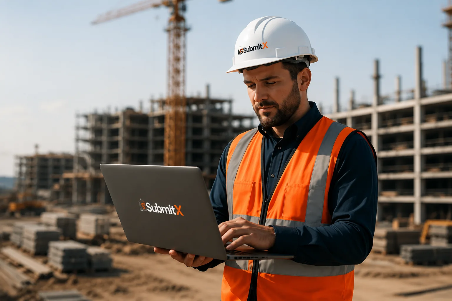 Entrepreneur général sur chantier